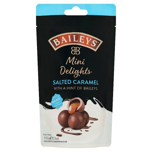 Baileys Mini Delights salted caramel chocolates 102 g pouch