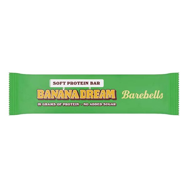 Barebells soft protein bar Banana Dream with 16 g protein and no added sugar